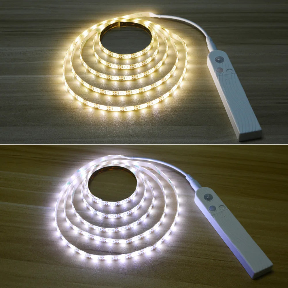 LED Under Cabinet light LED Strip led Lamp with Wireless kitchen Stairs Wardrobe Bed Side Light