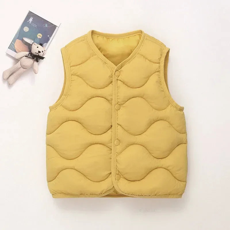 Winter Outdoor Clothes For Children Vests & Vests Winter Kids Boy Girl Clothes