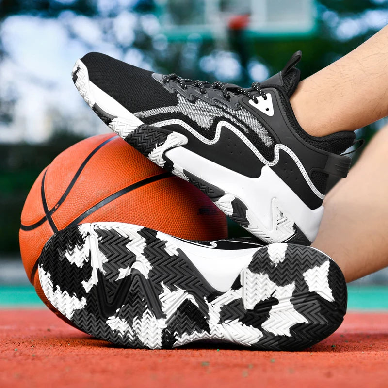 2025 New Basketball Shoes Men Breathable Cushioning Sneakers