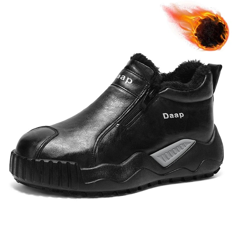 Winter Casual Boots Man High Top Men's Platform Shoes