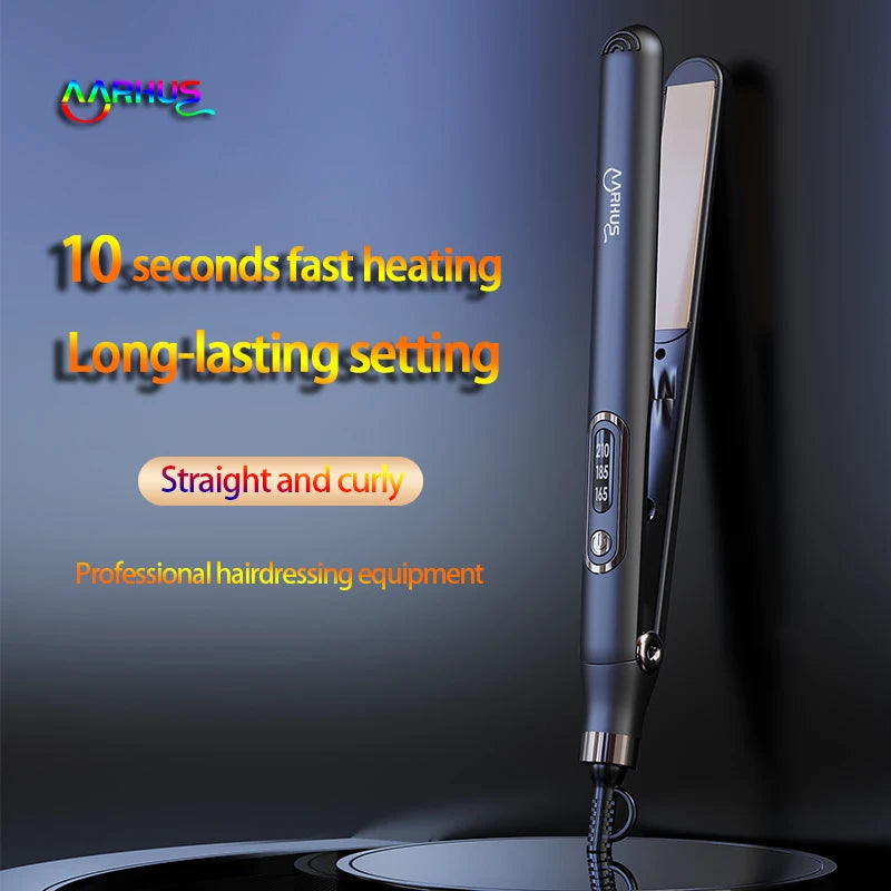 Hot Comb Straightener Curler Dual Purpose