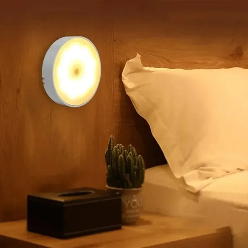 LED Motion Sensor Night Light Night for Kitchen Cabinet Wardrobe Lamp Staircase