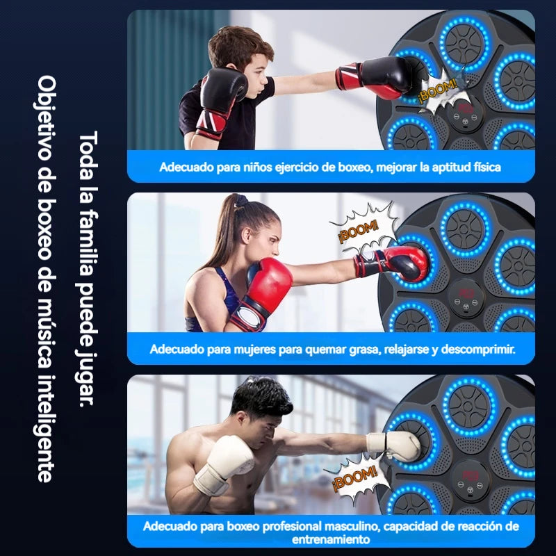 New Music Boxing Machine Smart Bluetooth Wall Mounted Music Boxing