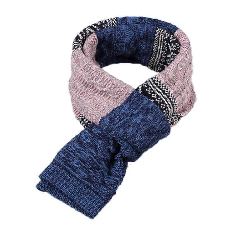 Winter Men Knitted Scarf Fashion Men's Scarves Warm Neckerchief Face Protection