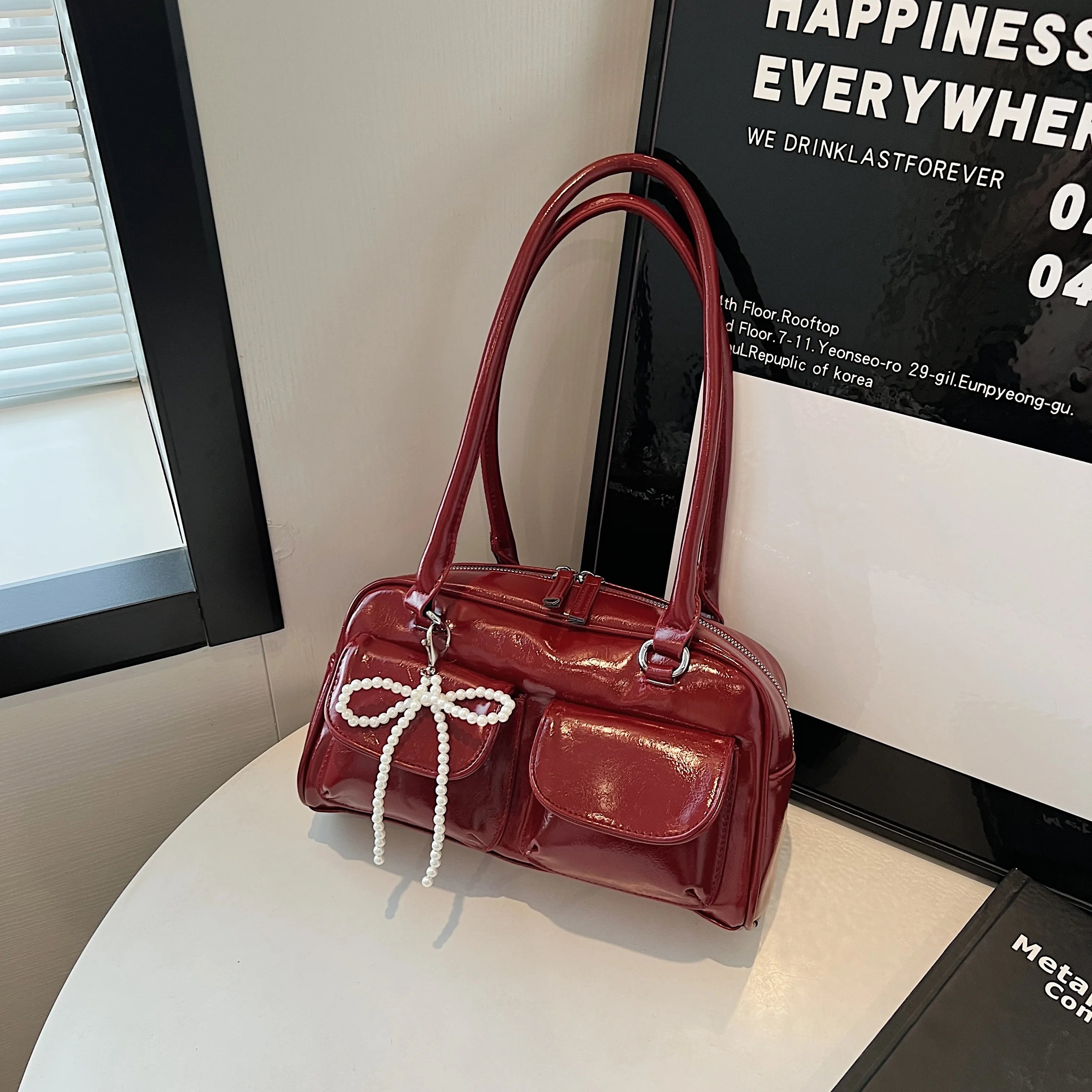 Fashionable Underarm Bow Bag for Women