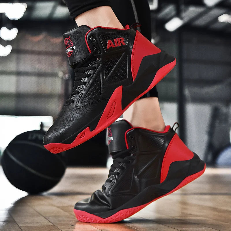 Men Basketball Shoes Unisex Breathable Athletic Light Sports Shoes