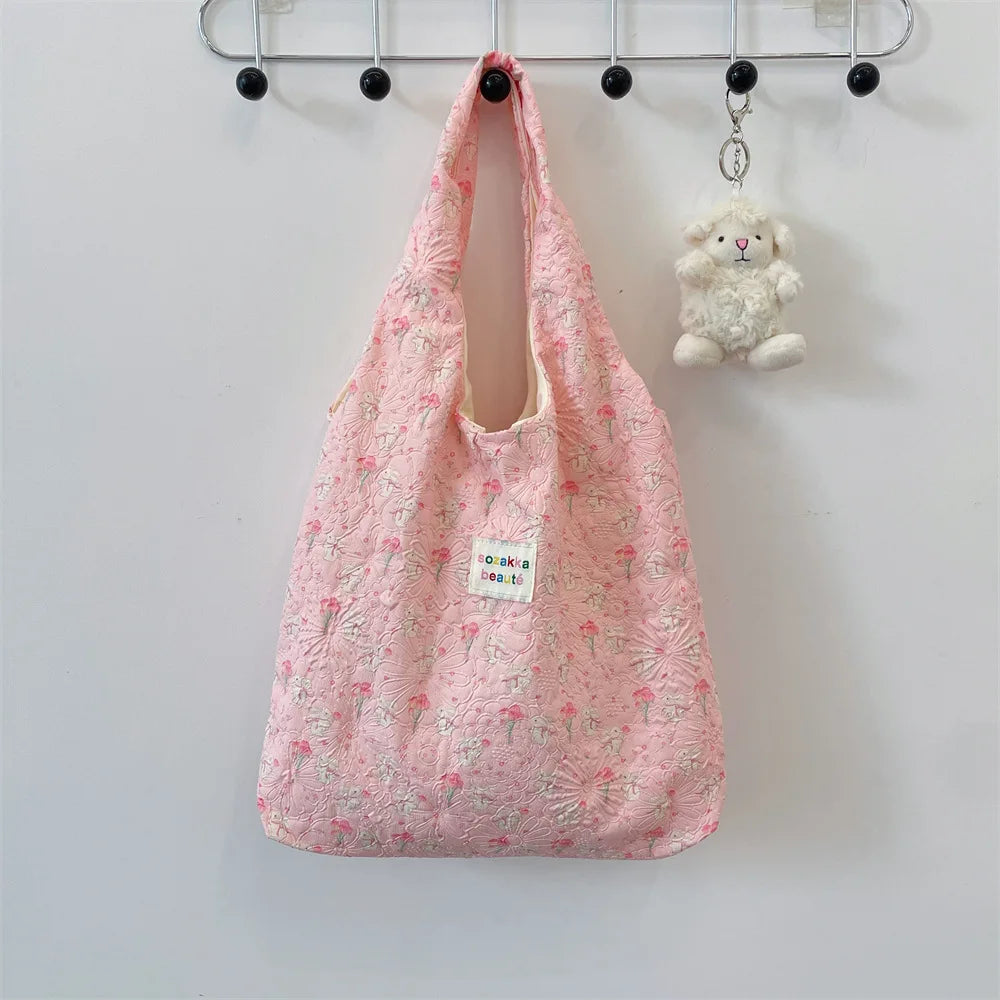 Tote Women Sweet Cartoon Shoulder Bag Shopping Bag