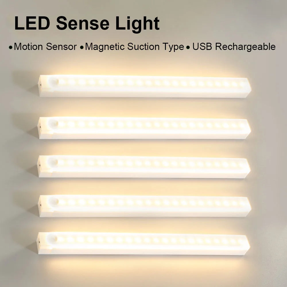 Wireless LED Cabinet Night Light Portable Detector Lamp for Wardrobe Hallway