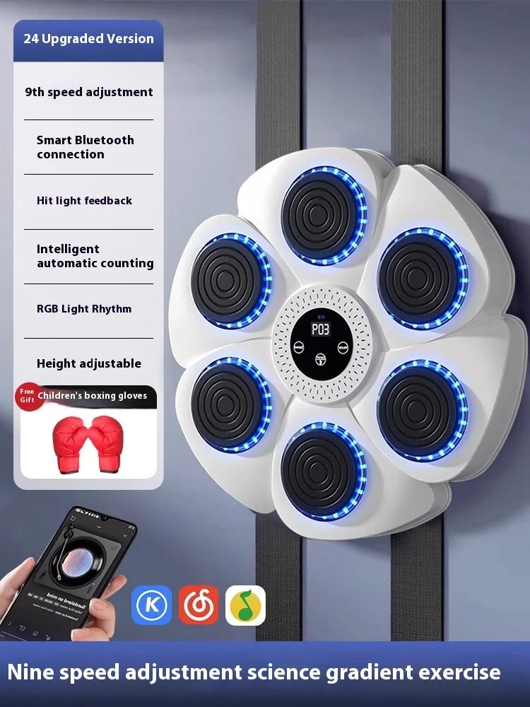 Smart Music Boxing Machine Home Use Adult & Children Wall Target Boxing