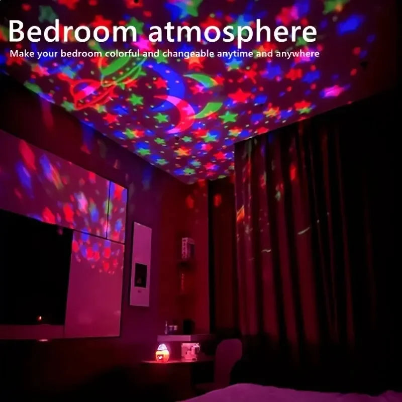 Colorful LED Starry Sky Projector Light