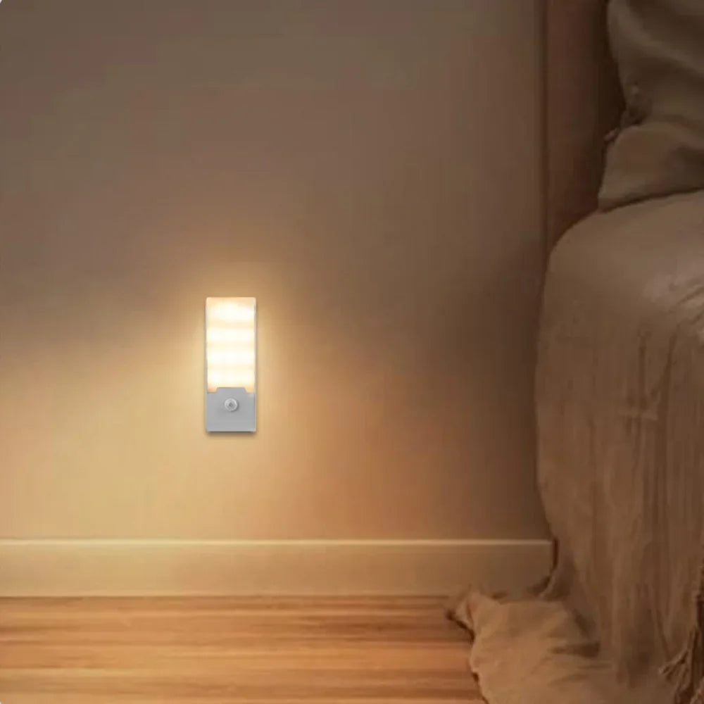 LED Induction Wall Light Bedroom Decor Cabinet Bathroom Light