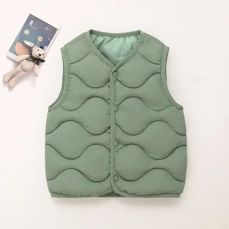 Winter Outdoor Clothes For Children Vests & Vests Winter Kids Boy Girl Clothes