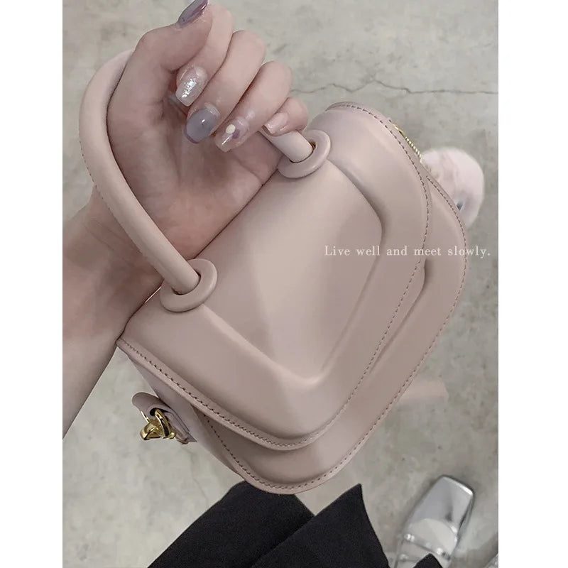 summer simple handbag bag female 2026 new version of the small square bag