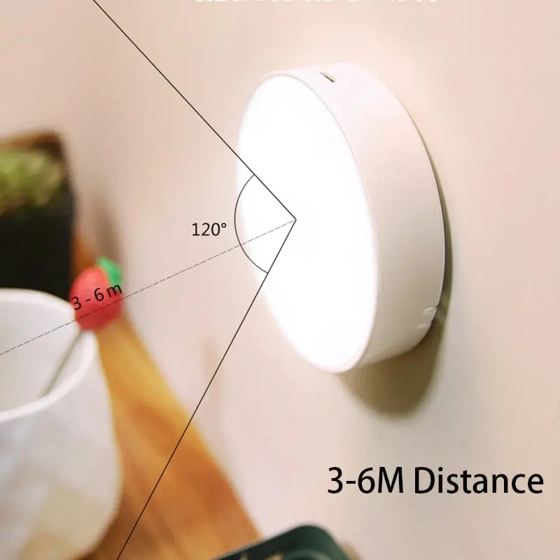 LED Smart Human Body Sensor Night Lamp Emergency Use Night Light