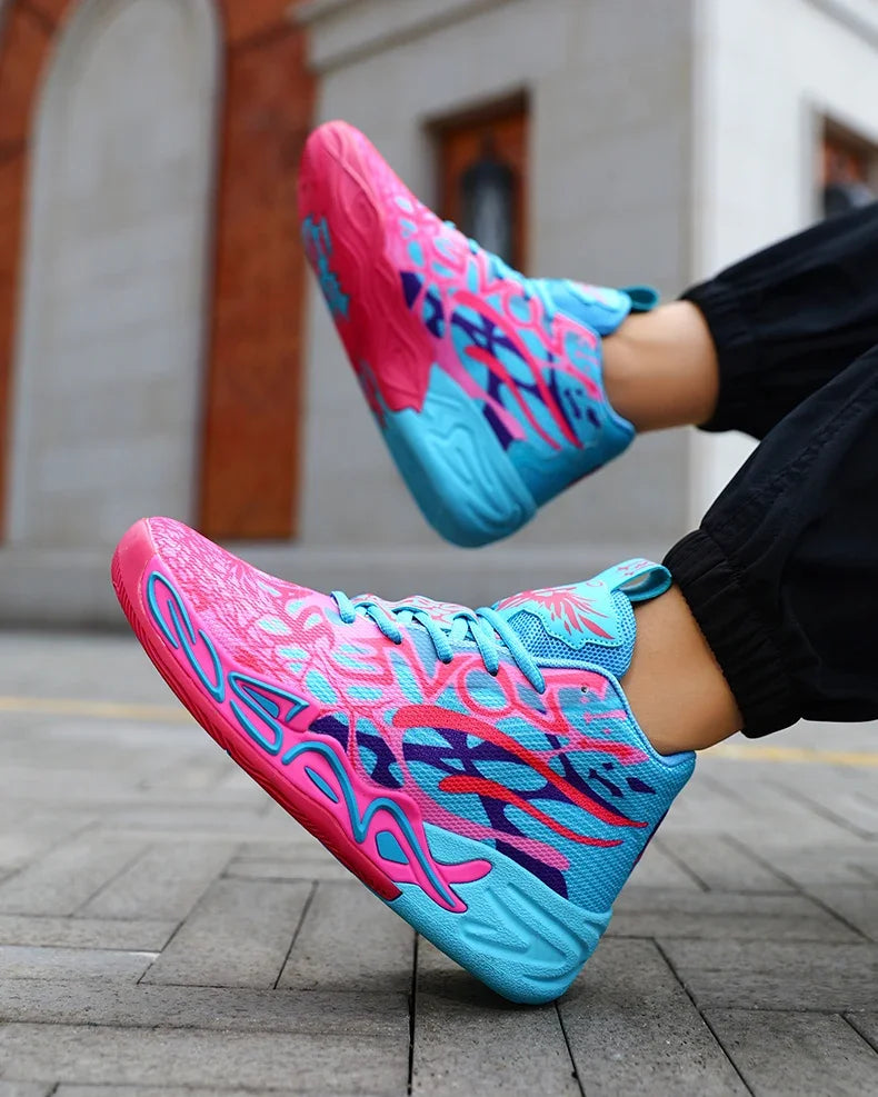 Men Running Light Sports Shoes Basketball Shoes