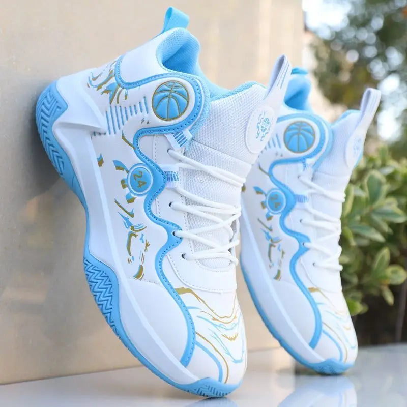 Basketball Shoes Men High Top Breathable Sneakers