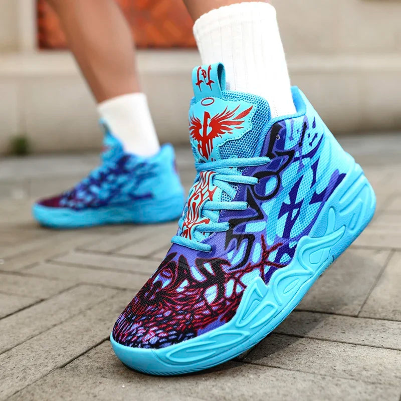 Men Running Light Sports Shoes Basketball Shoes