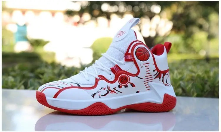 Basketball Shoes Men High Top Breathable Sneakers