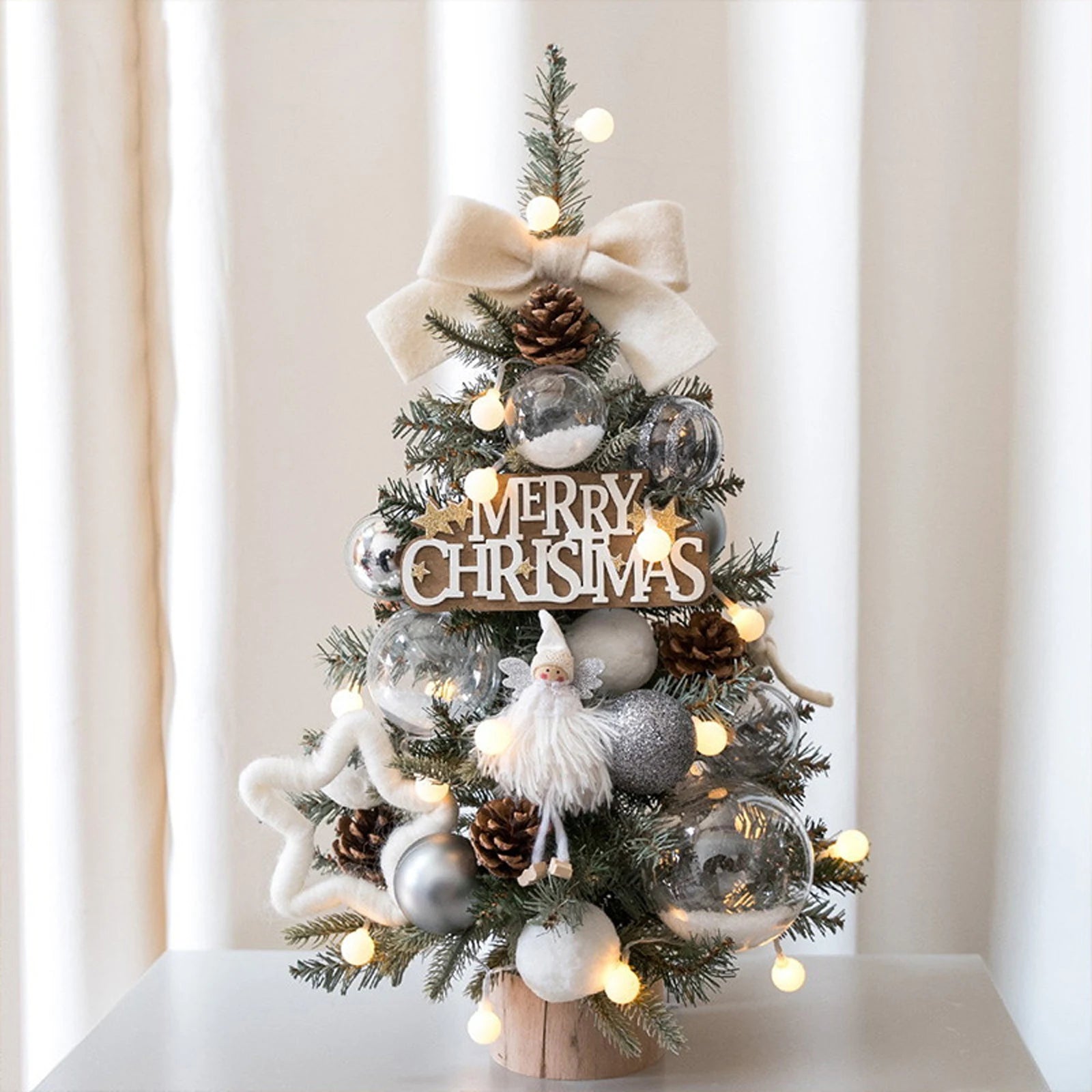 Classic Exquisite Christmas Tree Christmas Creatively Desktop Ornaments