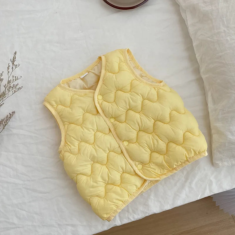 Winter Kids Warm Vest Toddler Girls Boys