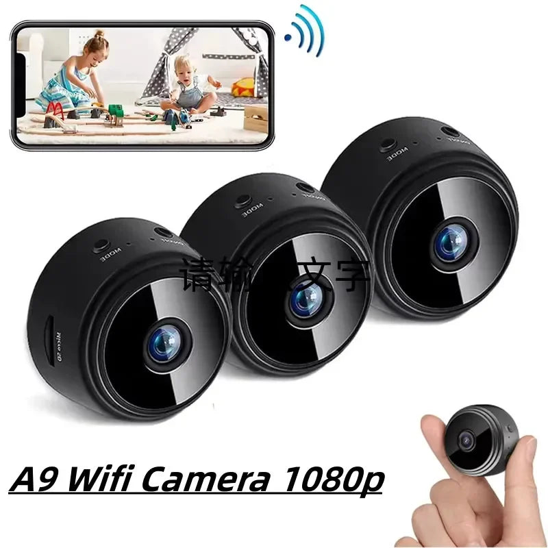 A9 Mini WiFi Camera Remote Wireless infrared 720p HD Voice Recorder Video Camcorder