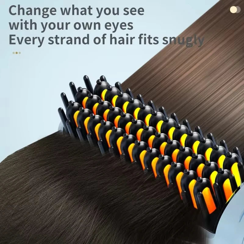 New Wireless Hair Straightener Negative Ion Heating Comb