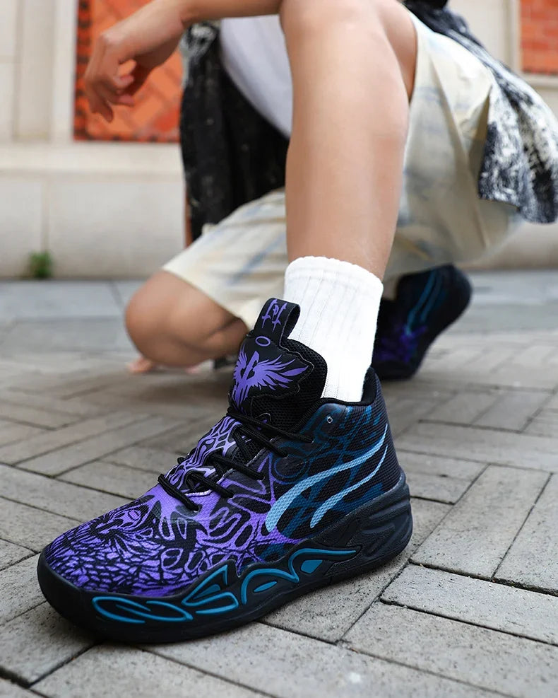 Men Running Light Sports Shoes Basketball Shoes