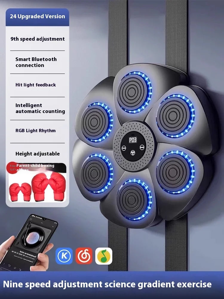 Smart Music Boxing Machine Home Use Adult & Children Wall Target Boxing