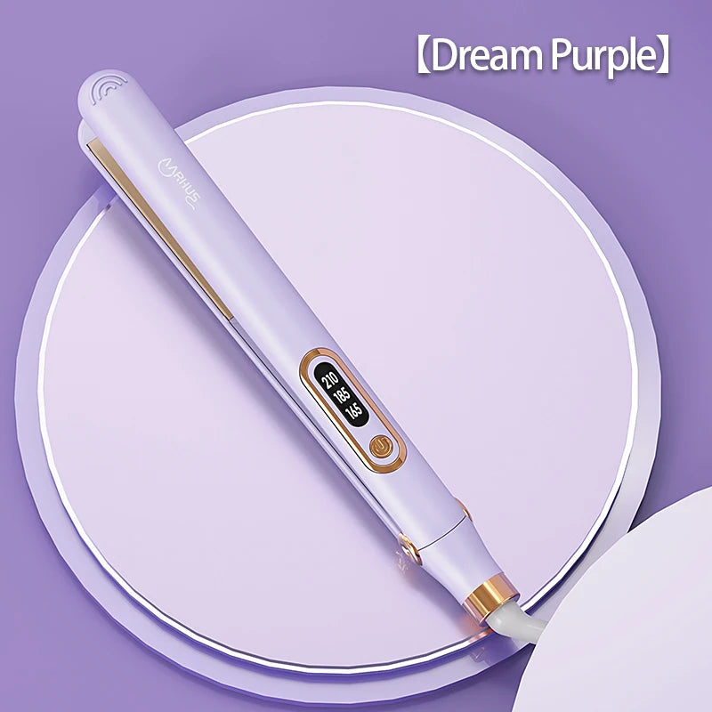 Hot Comb Straightener Curler Dual Purpose