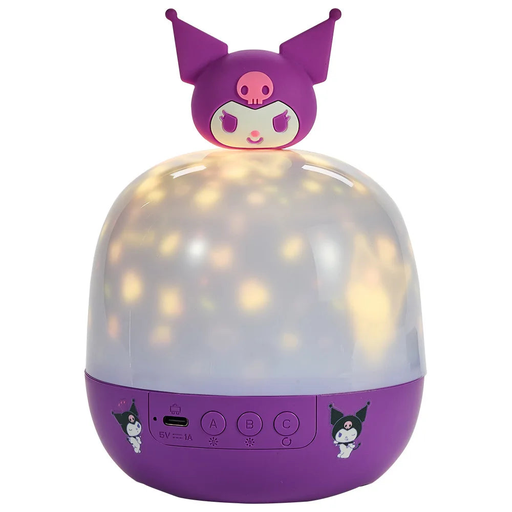 Kitty Sanrio Kuromi Starry Sky Projector Lamp Birthday Gift