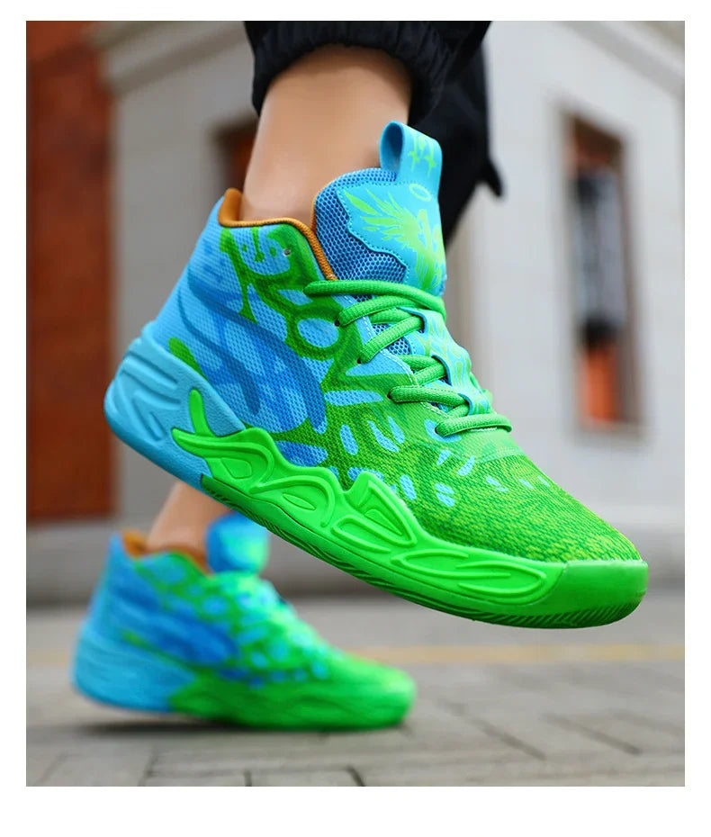 Men Running Light Sports Shoes Basketball Shoes