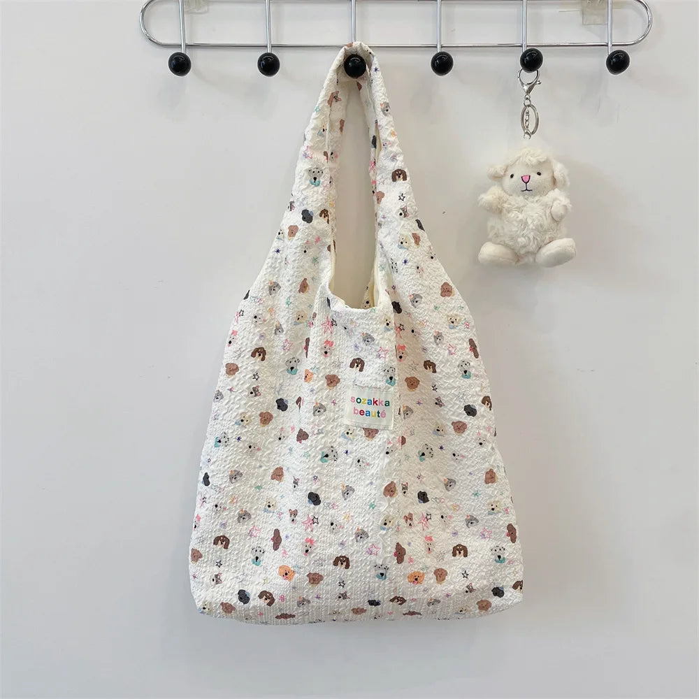 Tote Women Sweet Cartoon Shoulder Bag Shopping Bag