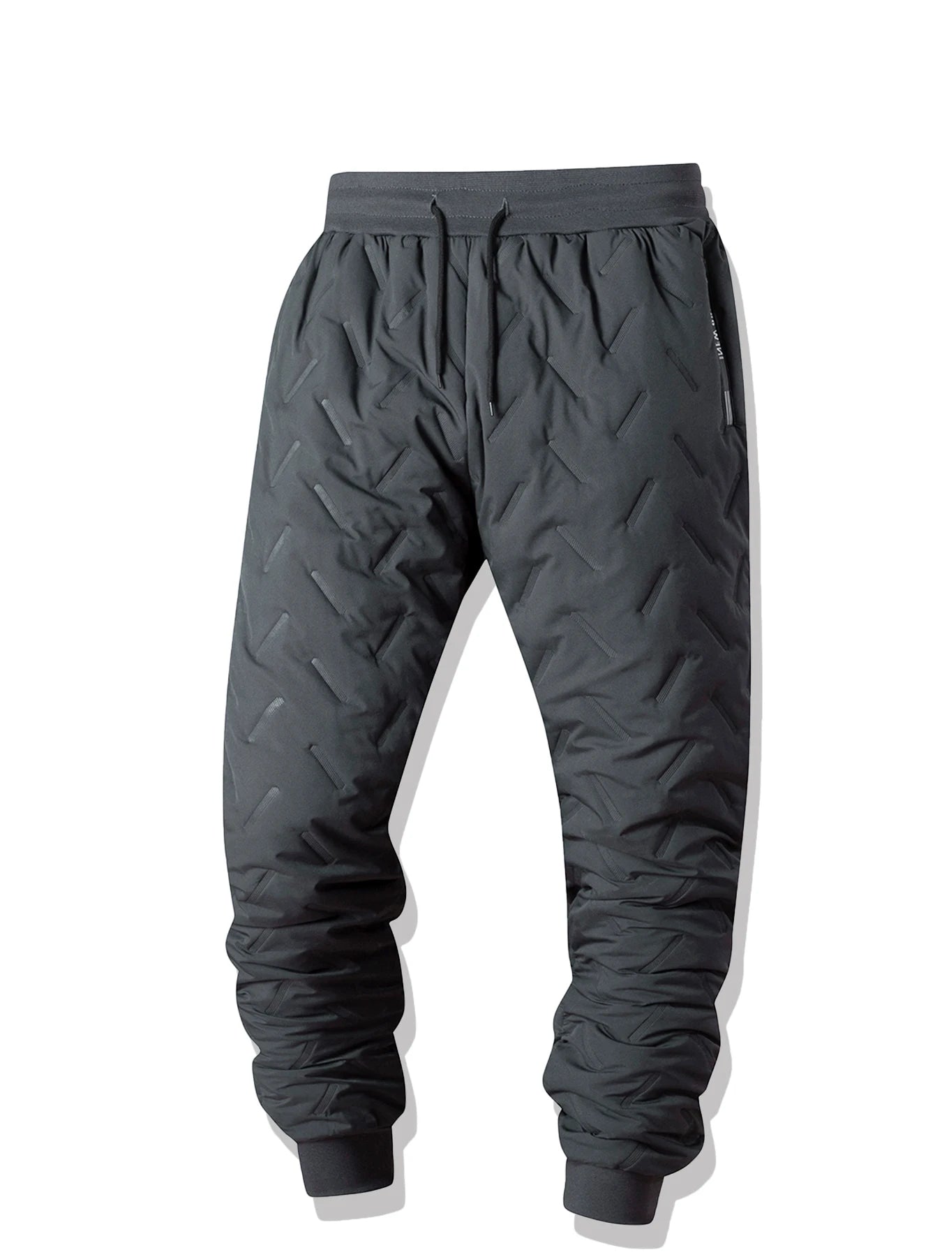 Winter Men Thermal Streetwear Plush Thick Fleece Sweatpant