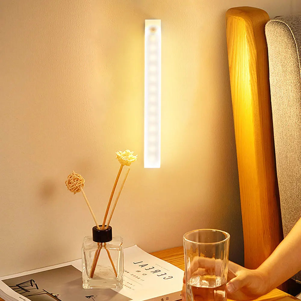 Wireless LED Cabinet Night Light Portable Detector Lamp for Wardrobe Hallway