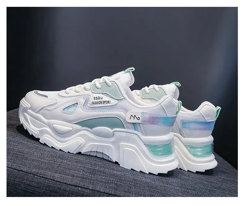 Women‘s Shoes New Fashion Breathable Mesh All-match