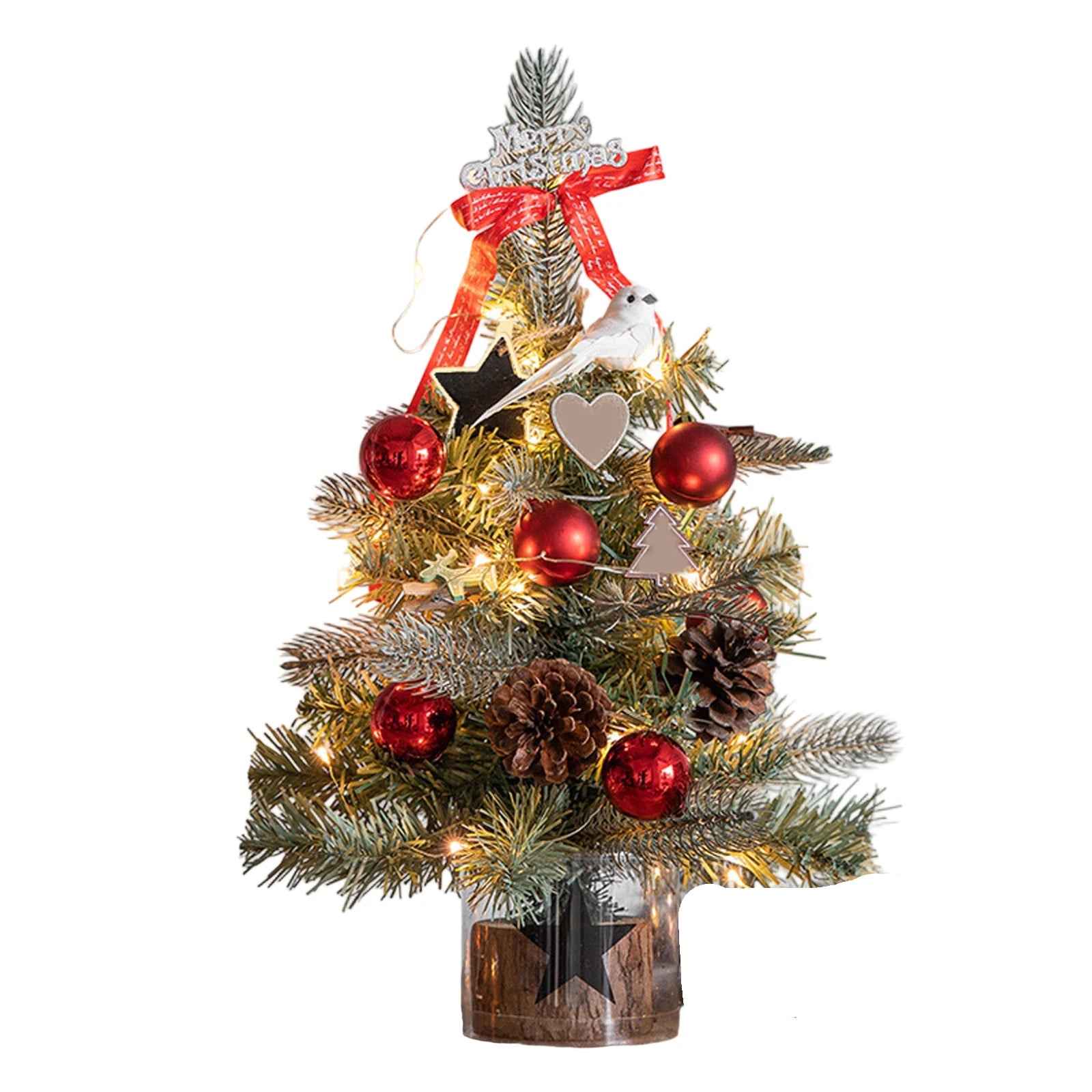 Classic Exquisite Christmas Tree Christmas Creatively Desktop Ornaments