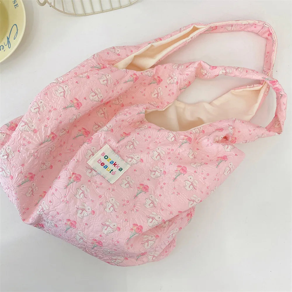 Tote Women Sweet Cartoon Shoulder Bag Shopping Bag