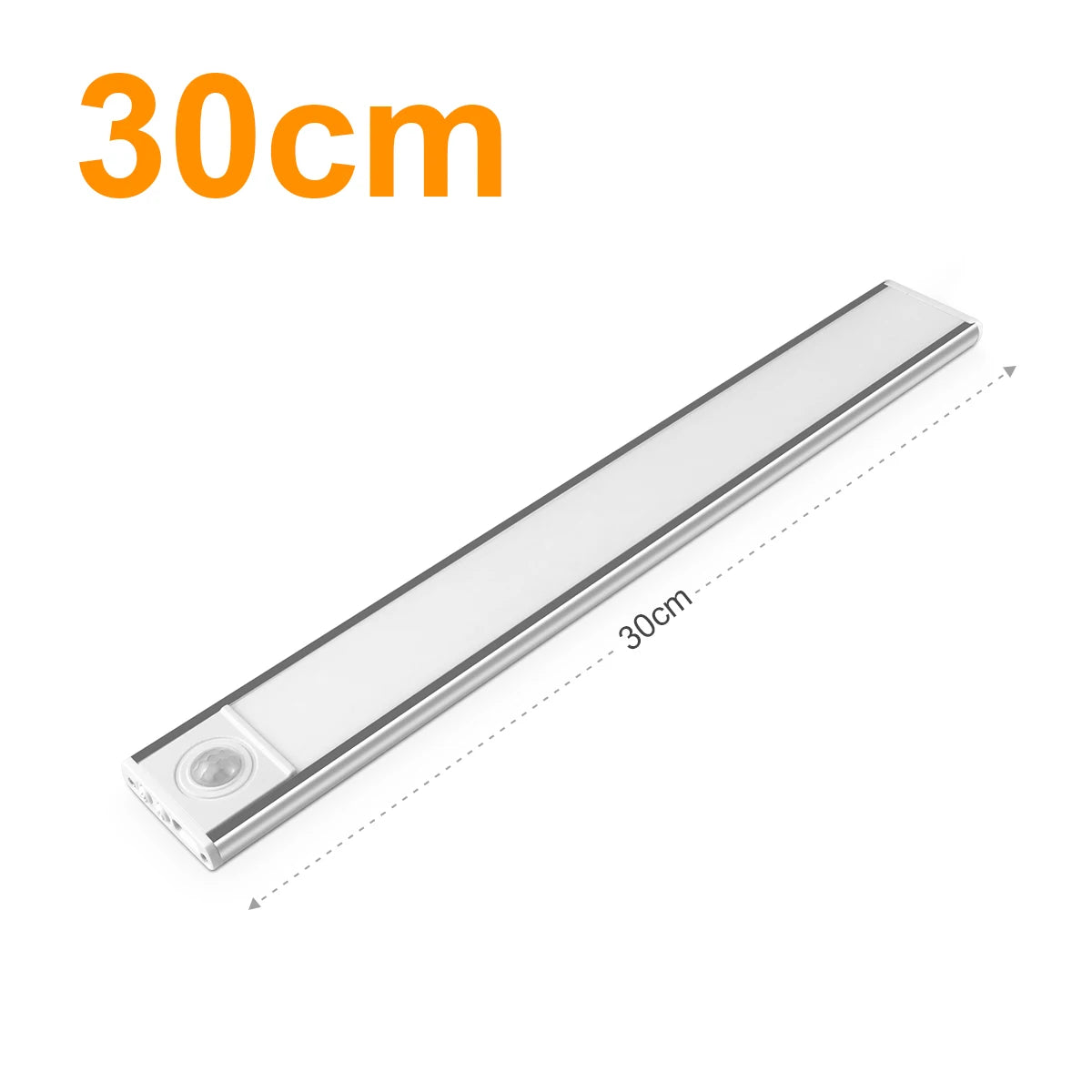 LED Aluminum Cabinet Lamp 3 Color Rechargeable Battery
