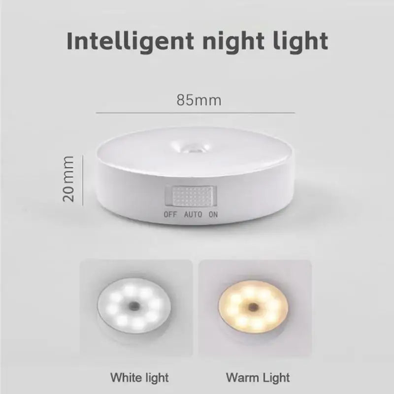 LED Smart Human Body Sensor Night Lamp Emergency Use Night Light