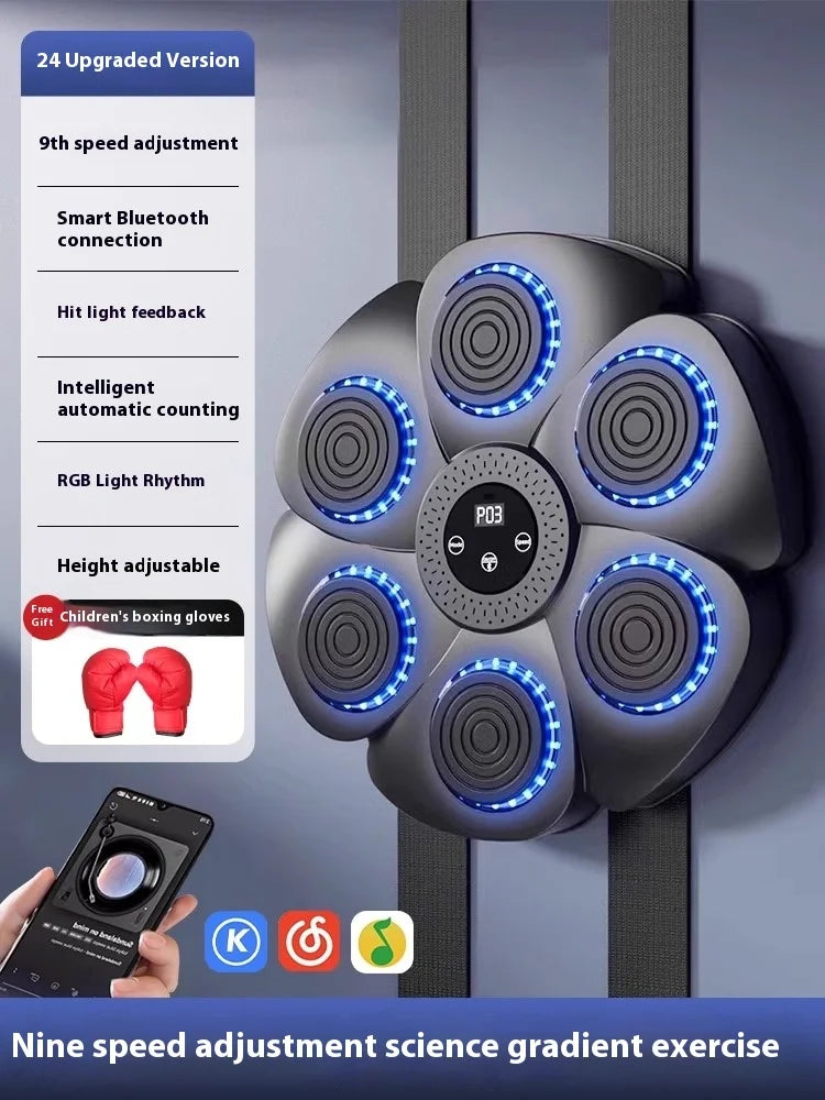 Smart Music Boxing Machine Home Use Adult & Children Wall Target Boxing