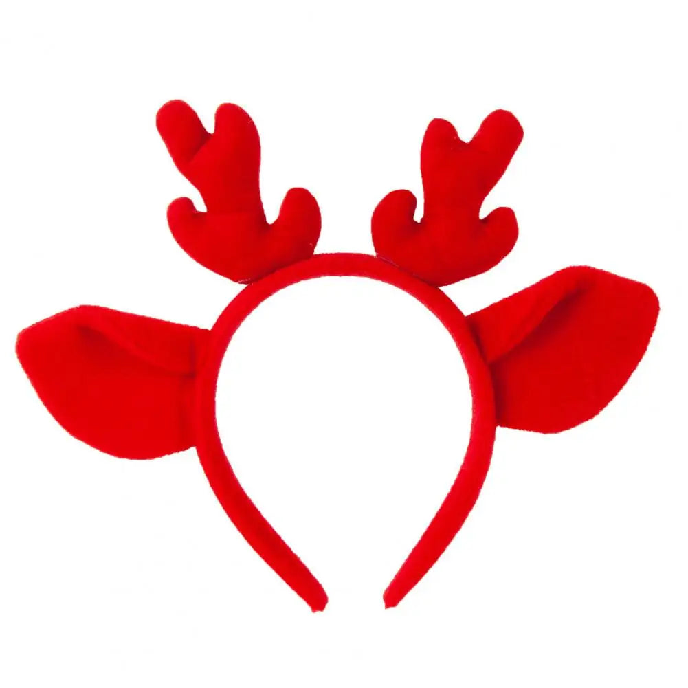 Merry Christmas Cartoon Headband Santa Hat Antler Headband