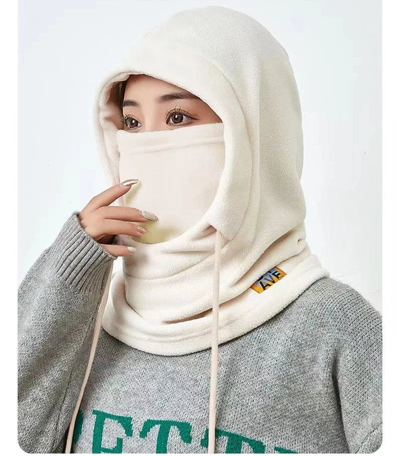 Winter Warm Hat with Mask and Neck Warmer 3-in-1 Windproof Balaclava forMen and Women