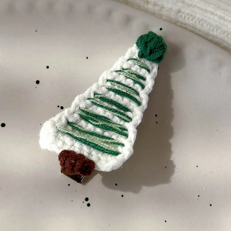 Christmas Series Hair Clips Winter Wool HairPins