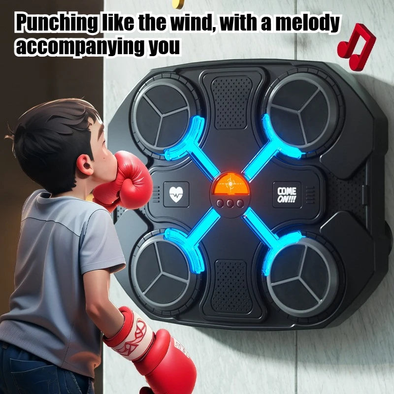 Wall Mounted Smart Music Boxing Machine Bluetooth