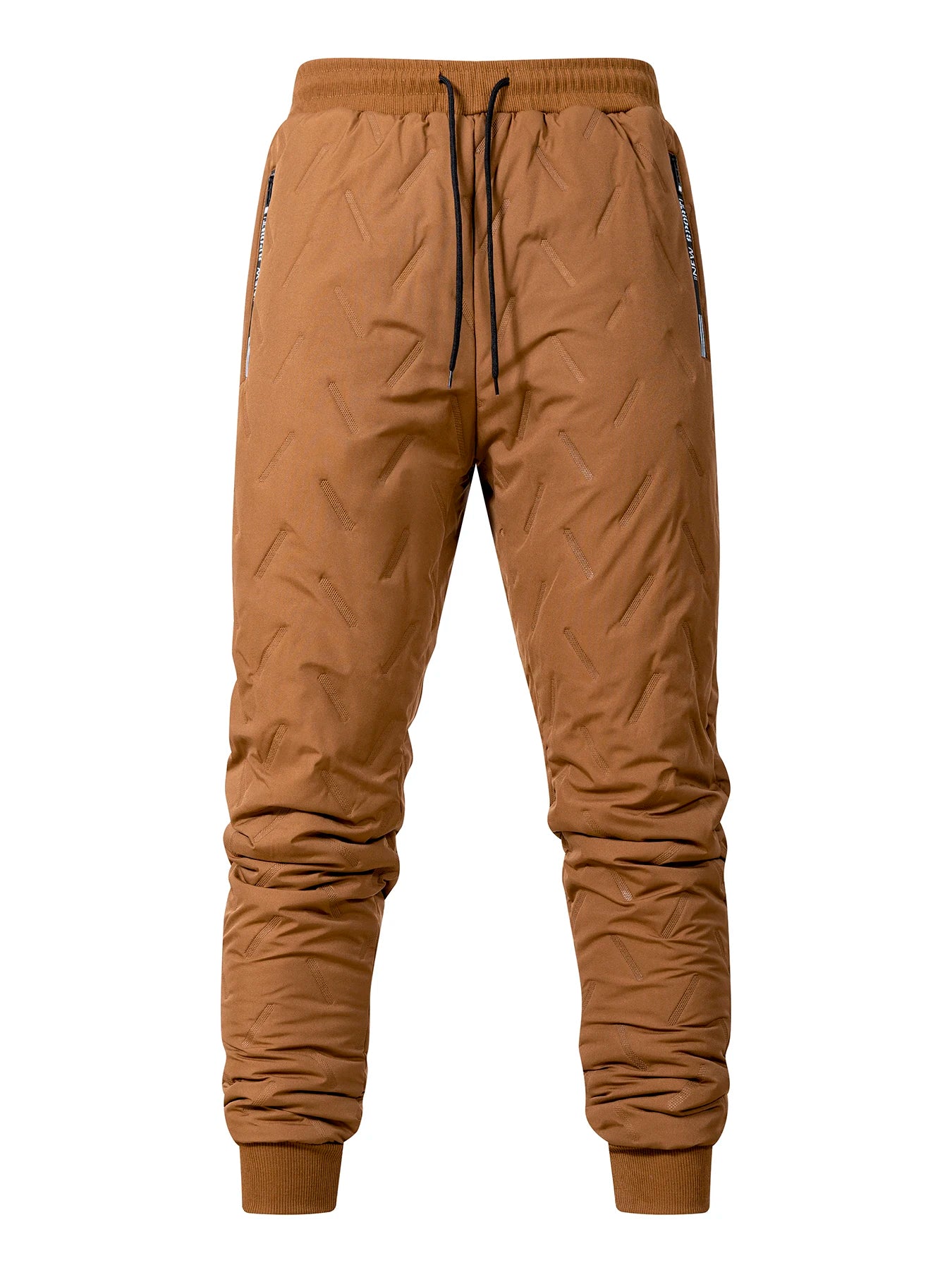 Winter Men Thermal Streetwear Plush Thick Fleece Sweatpant