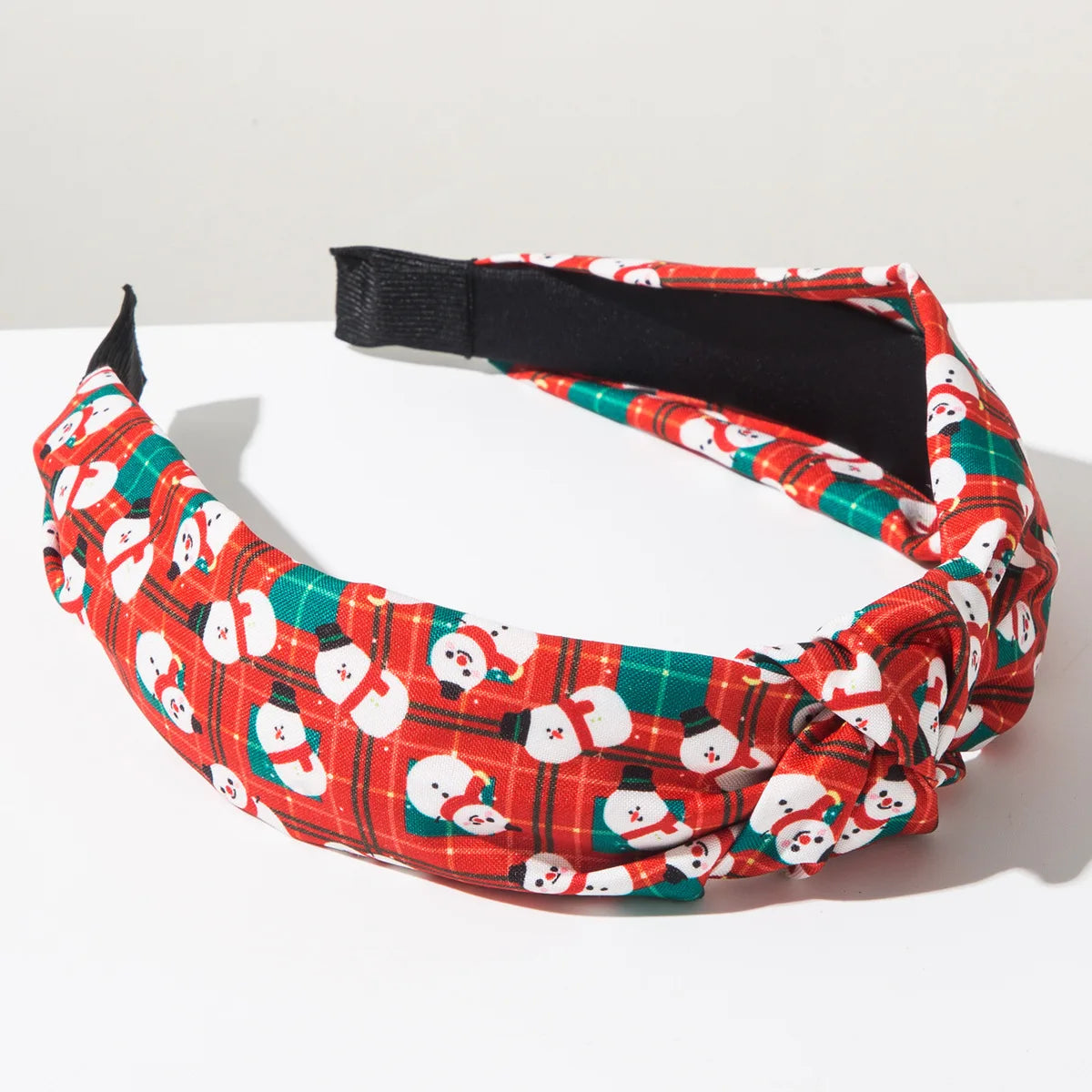 European and American New Christmas Printed Headband for Women