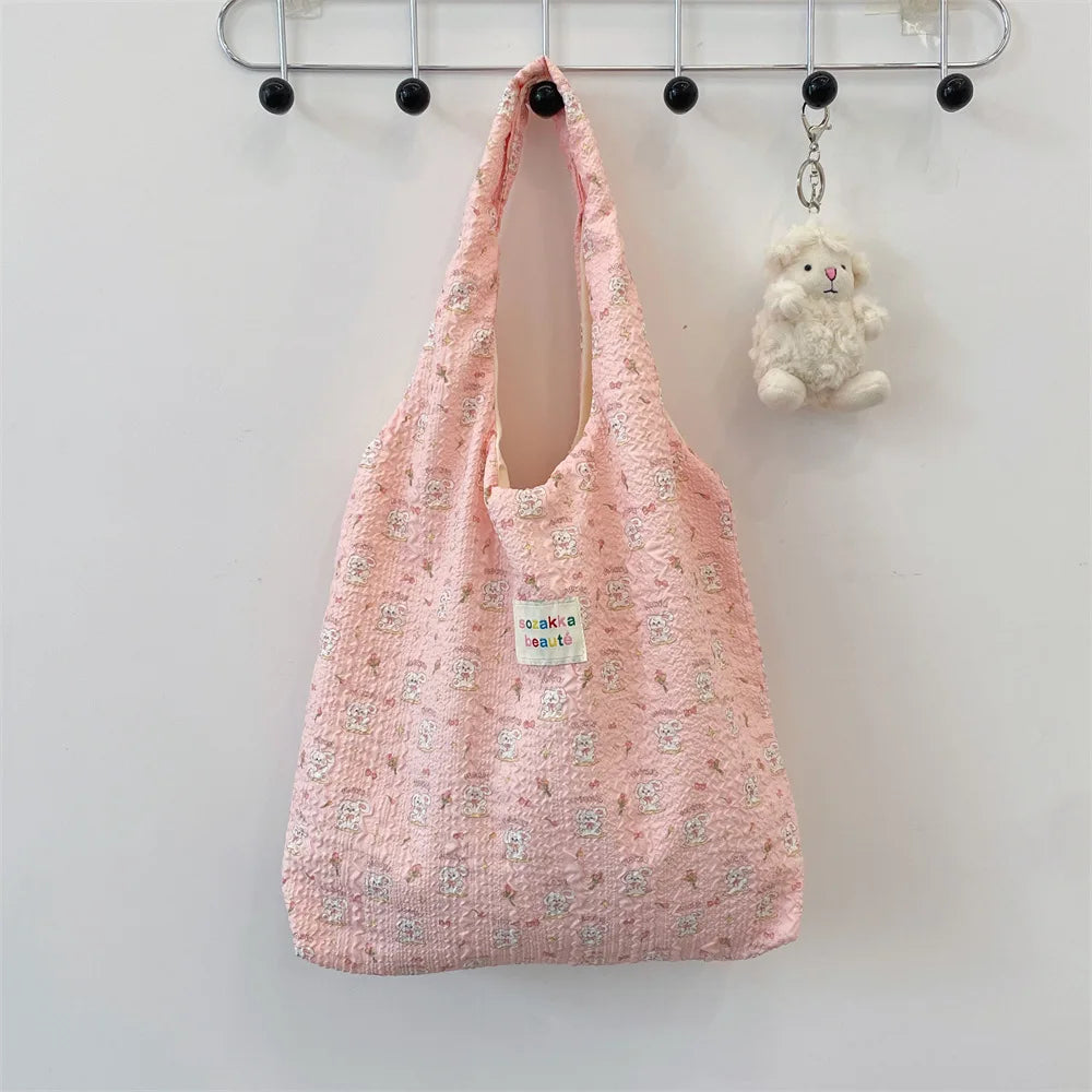 Tote Women Sweet Cartoon Shoulder Bag Shopping Bag