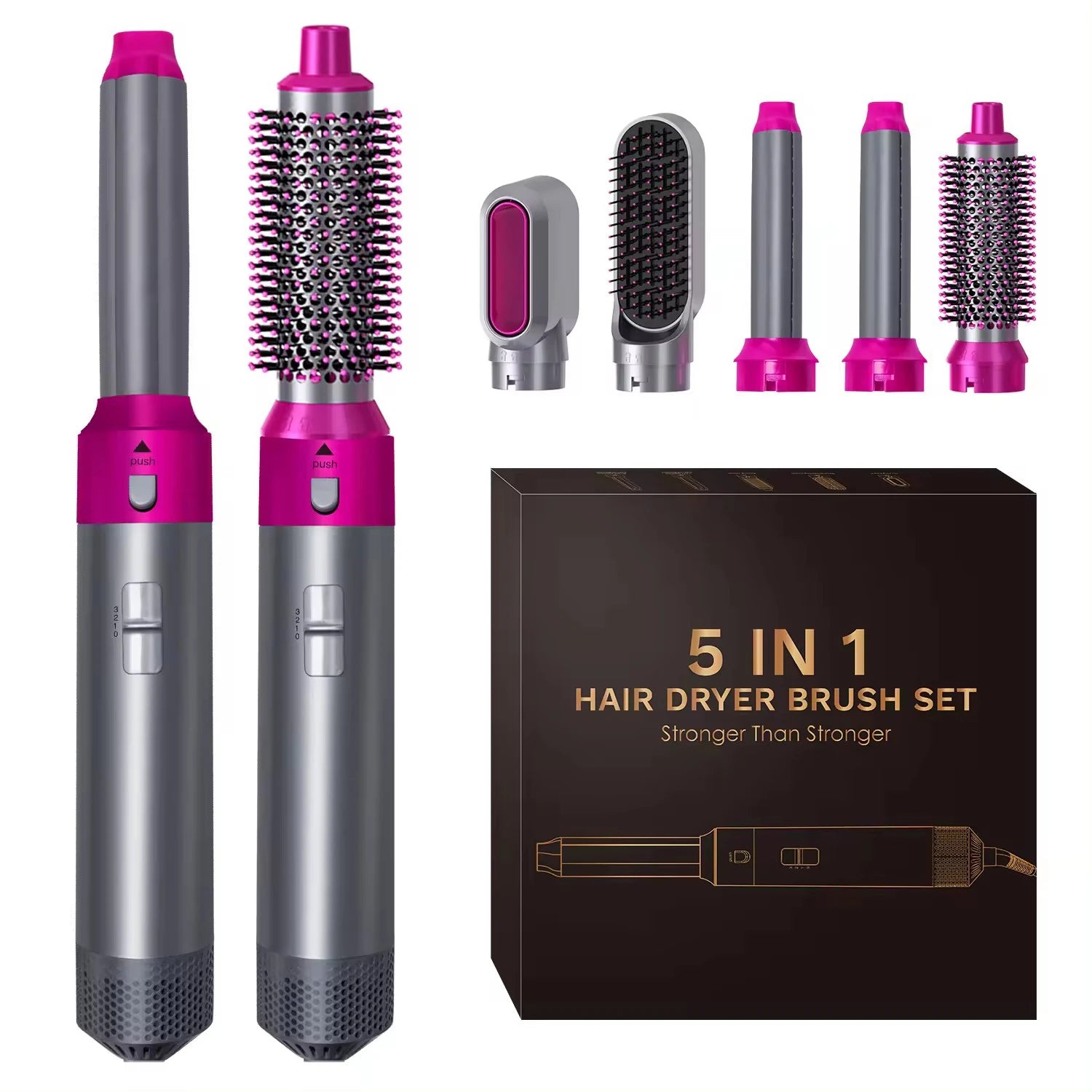 Hair Dryer 5-In-1 Electric Hair Comb