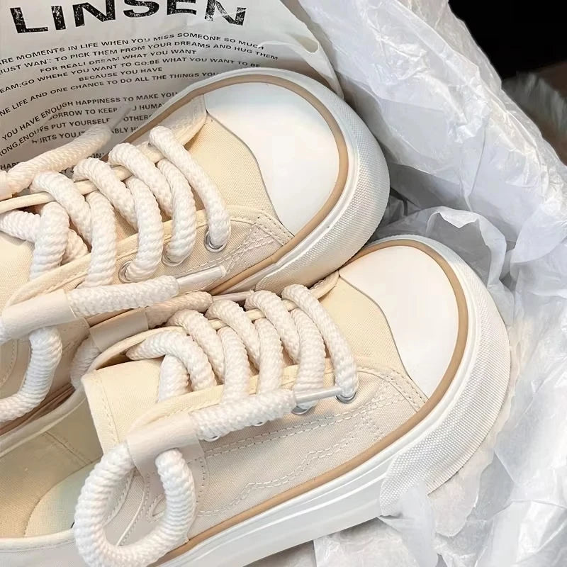 Woman Footwear Round Toe High On Platform Pink Shoes For Women