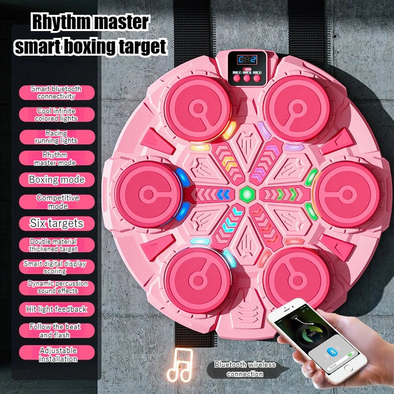 Wall Mounted Smart Music Boxing Machine Bluetooth